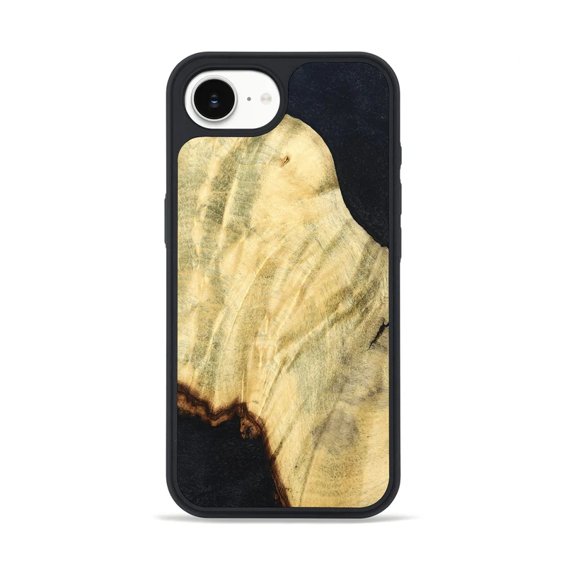 iPhone 16e Wood Phone Case - Jarred (Wood Burl, 829750)