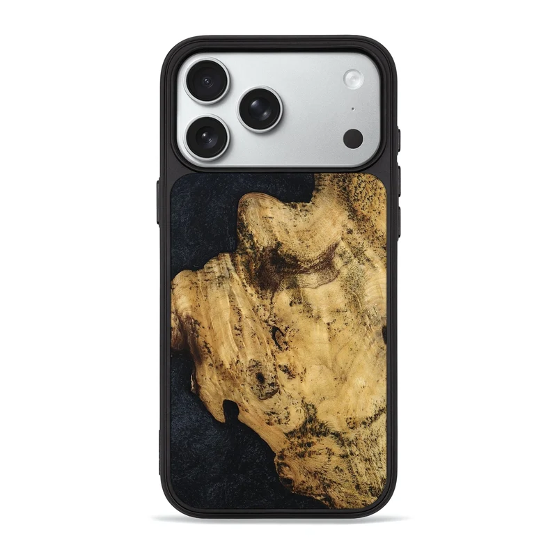 iPhone 18 Pro Max Wood Phone Case - Adhara (Wood Burl, 829762)