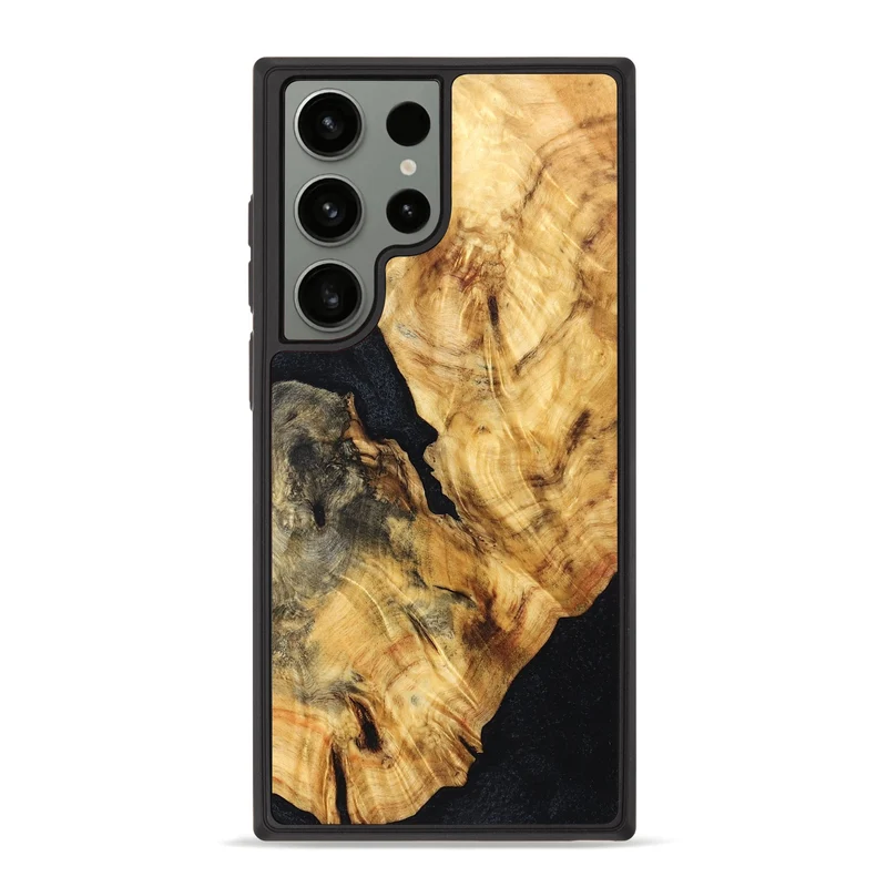 Galaxy S23 Ultra Wood Phone Case - Jaydin (Wood Burl, 829776)