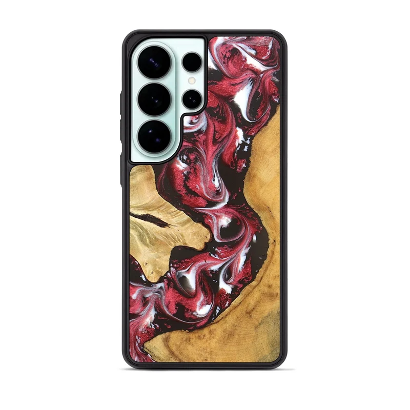 Galaxy S26 Ultra Wood Phone Case - Conrad (Red, 829720)