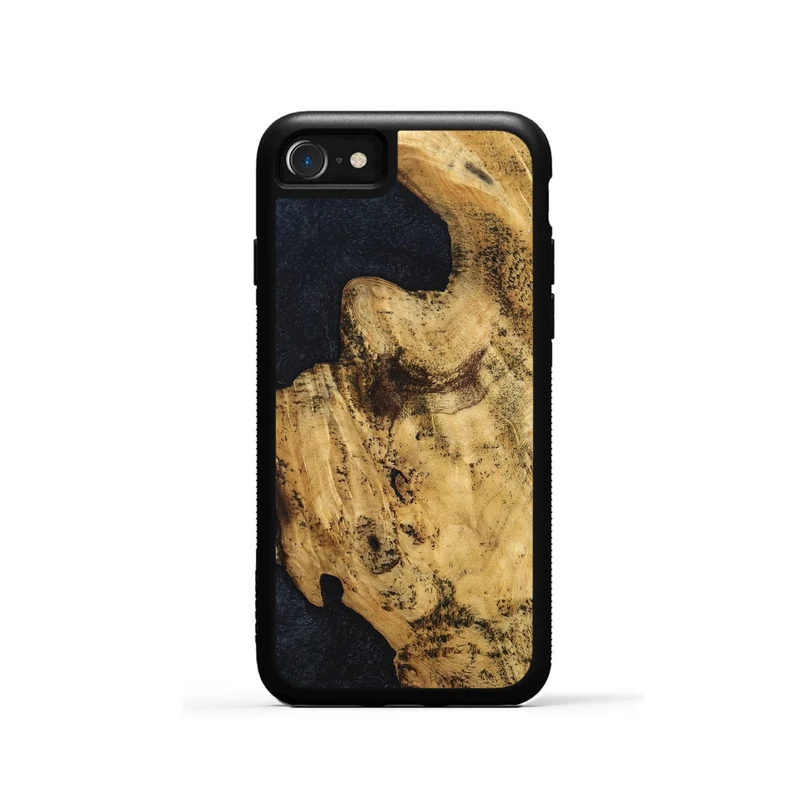 iPhone SE Wood Phone Case - Adhara (Wood Burl, 829762)