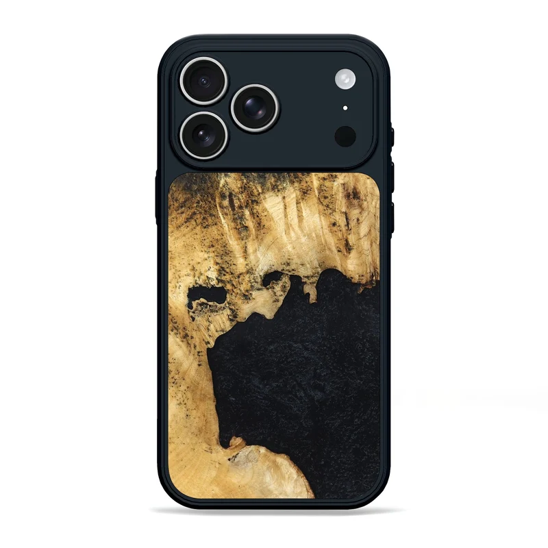 iPhone 17 Pro Max Wood Phone Case - Belle (Wood Burl, 829765)