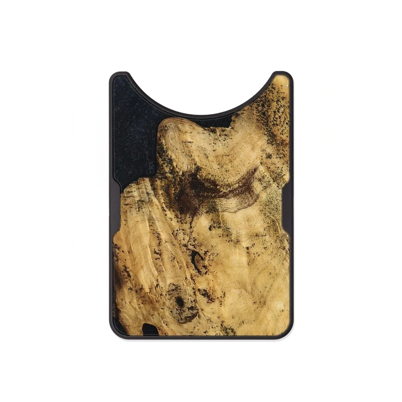 Alloy Wood Wallet - Adhara (Wood Burl, 829762)