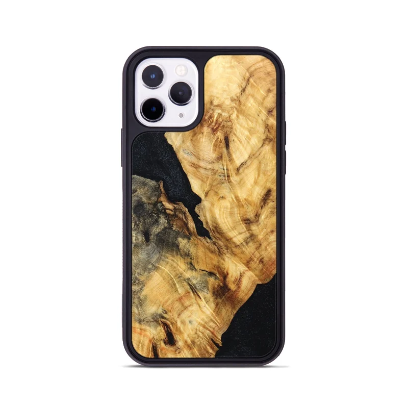 iPhone 11 Pro Wood Phone Case - Jaydin (Wood Burl, 829776)
