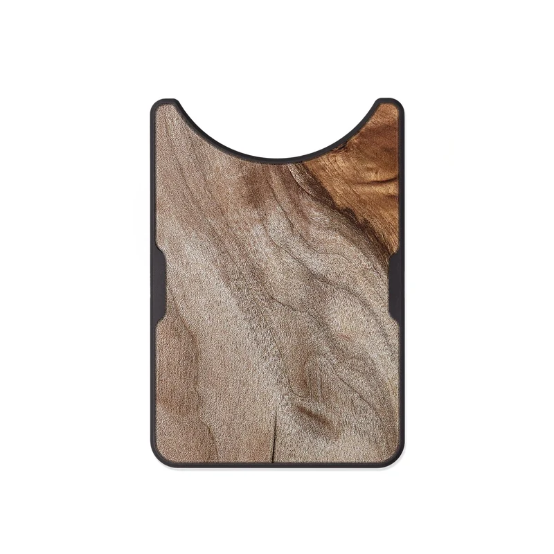 Alloy Wood Wallet - Ernst (Wood Burl, 829748)