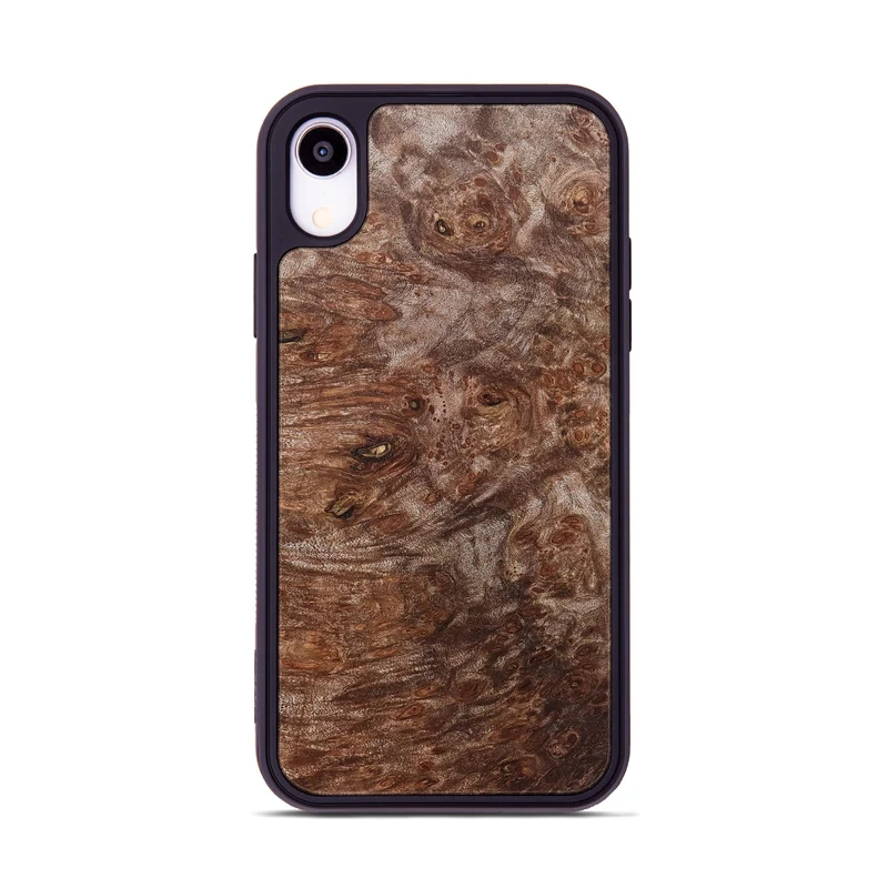 iPhone Xr Wood Phone Case - Soleil (Wood Burl, 829753)