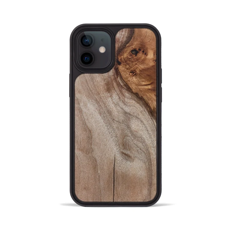 iPhone 12 Wood Phone Case - Ernst (Wood Burl, 829748)
