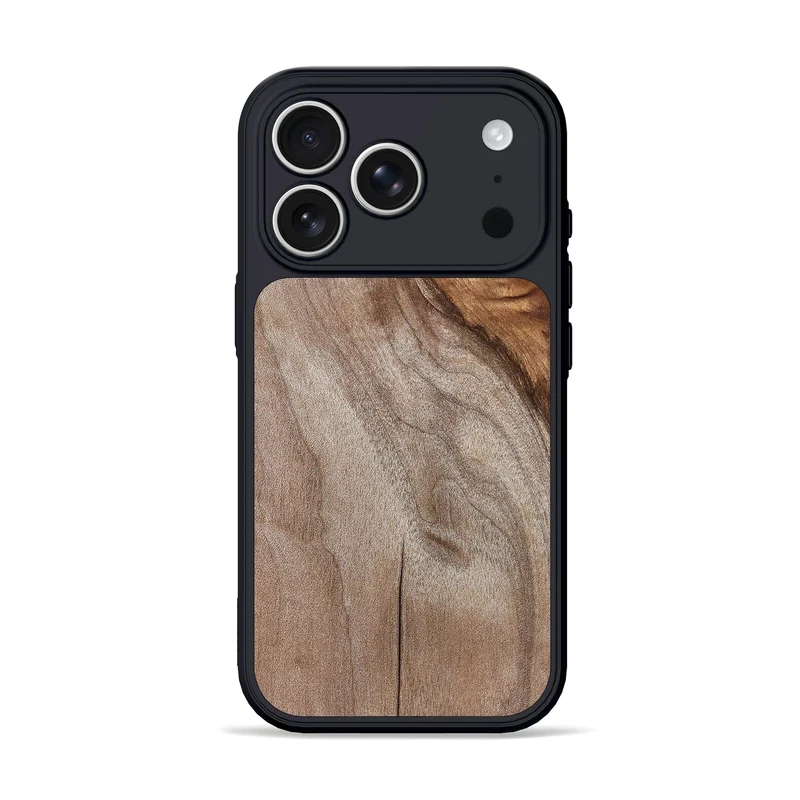 iPhone 17 Pro Wood Phone Case - Ernst (Wood Burl, 829748)
