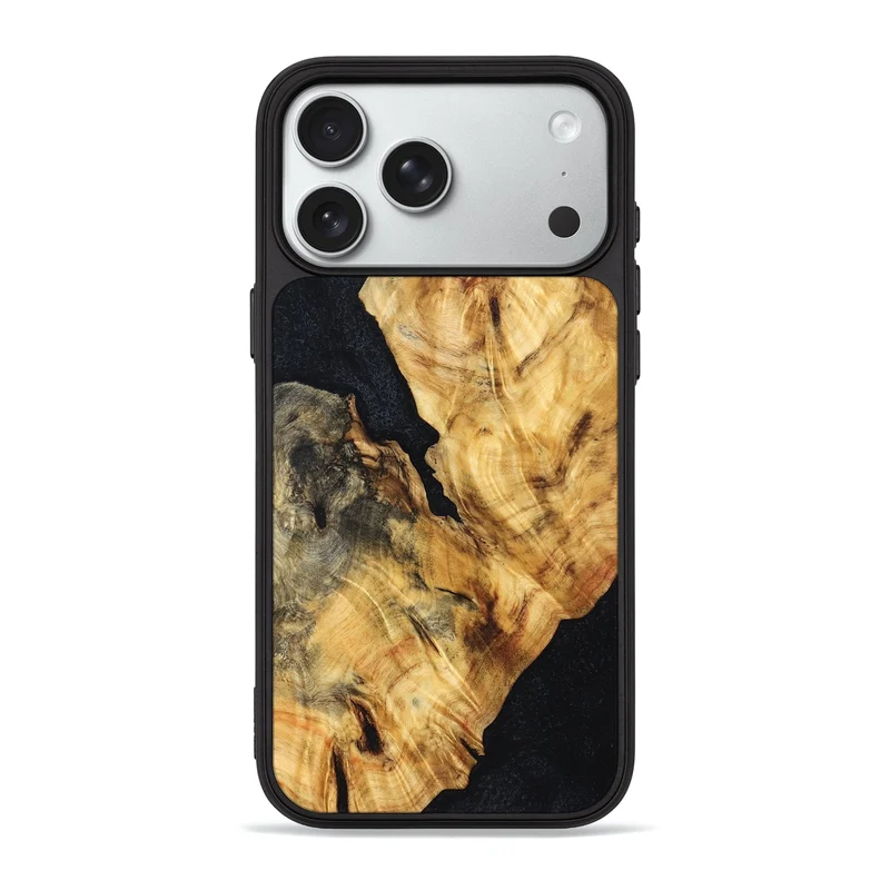 iPhone 18 Pro Max Wood Phone Case - Jaydin (Wood Burl, 829776)