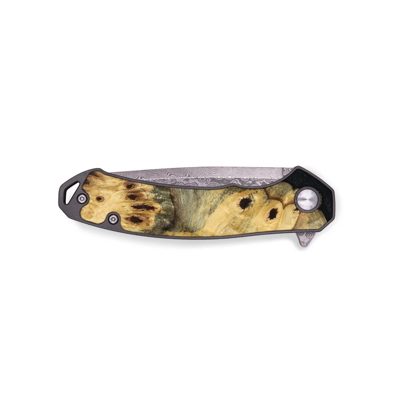 EDC Wood Pocket Knife - Eliezer (Wood Burl, 829763)