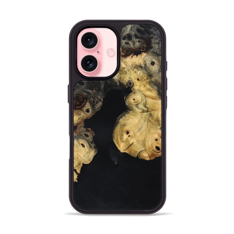 iPhone 16 Wood Phone Case - Vanesa (Wood Burl, 829767)