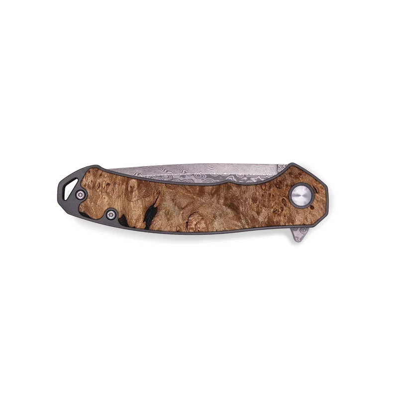 EDC Wood Pocket Knife - Sylvie (Wood Burl, 829759)
