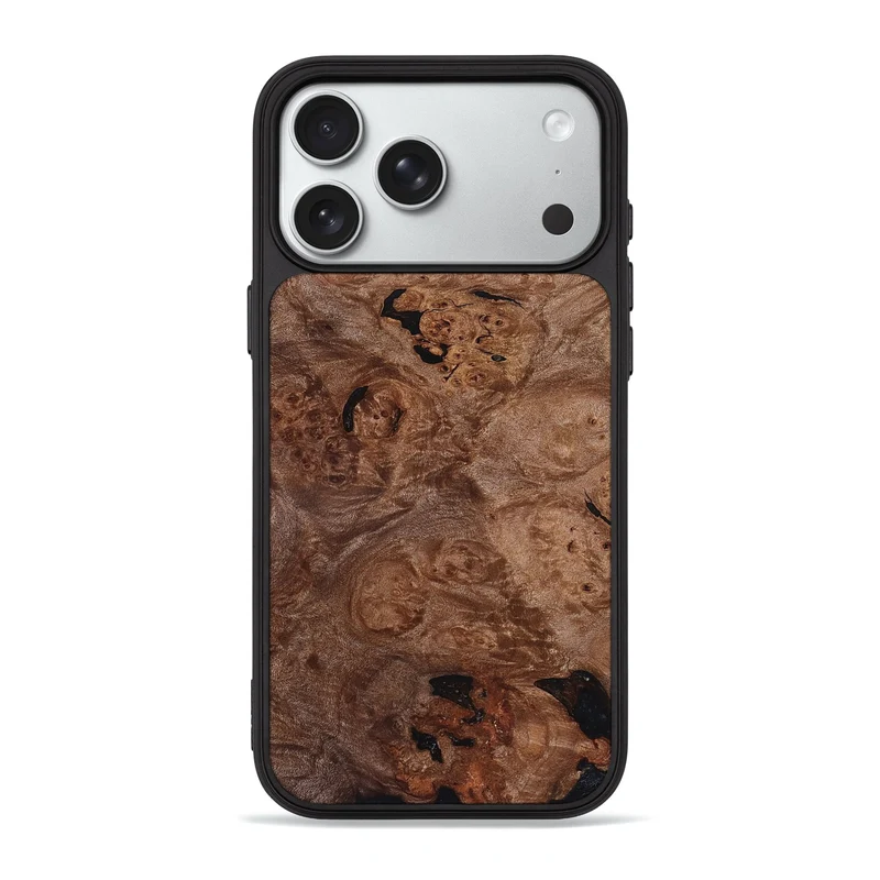 iPhone 18 Pro Max Wood Phone Case - Emmy (Wood Burl, 829756)