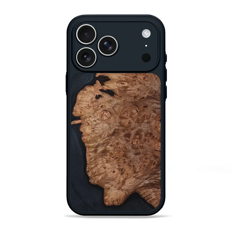 iPhone 17 Pro Max Wood Phone Case - Sylvie (Wood Burl, 829759)