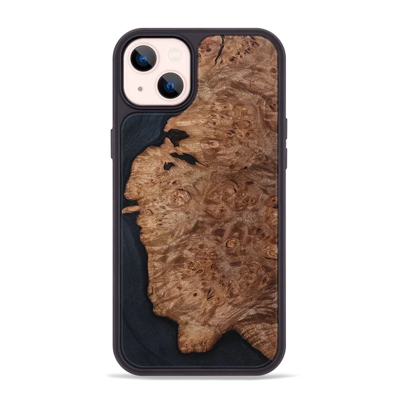iPhone 14 Plus Wood Phone Case - Sylvie (Wood Burl, 829759)