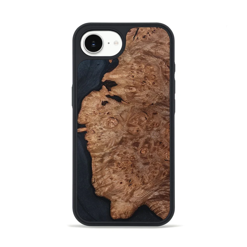 iPhone 16e Wood Phone Case - Sylvie (Wood Burl, 829759)