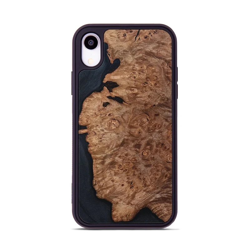iPhone Xr Wood Phone Case - Sylvie (Wood Burl, 829759)