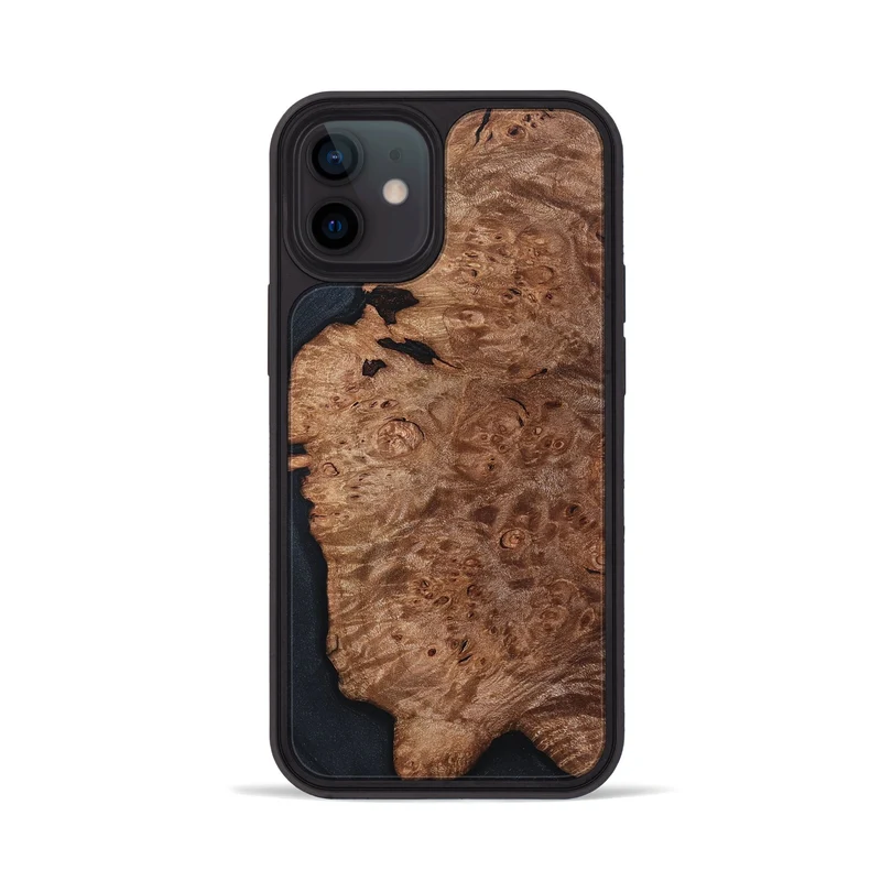 iPhone 12 Wood Phone Case - Sylvie (Wood Burl, 829759)