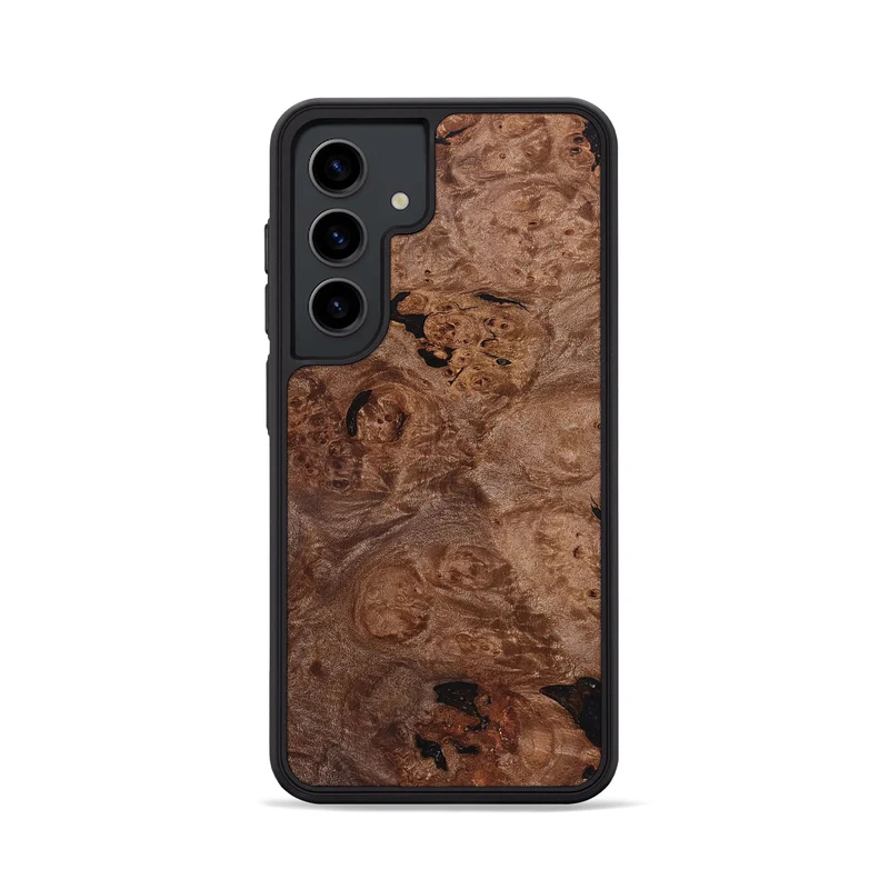 Galaxy S24 Wood Phone Case - Emmy (Wood Burl, 829756)