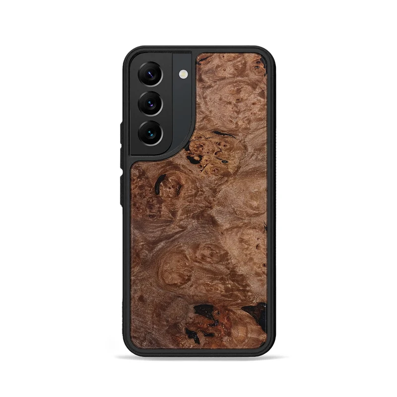 Galaxy S22 Wood Phone Case - Emmy (Wood Burl, 829756)