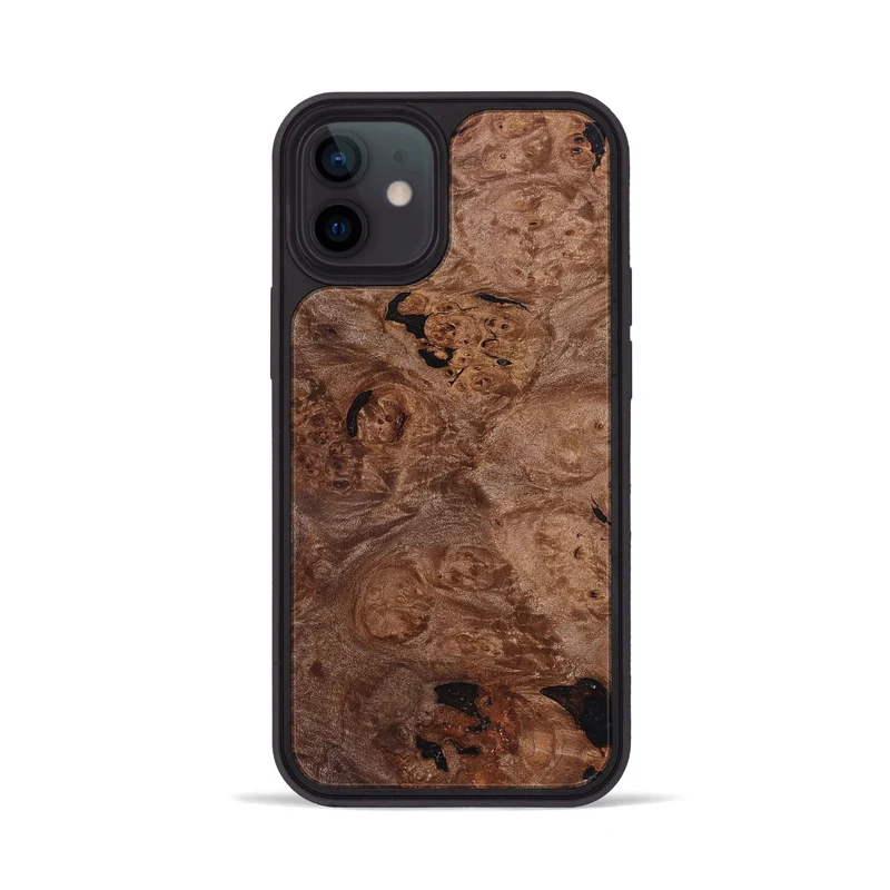 iPhone 12 Wood Phone Case - Emmy (Wood Burl, 829756)