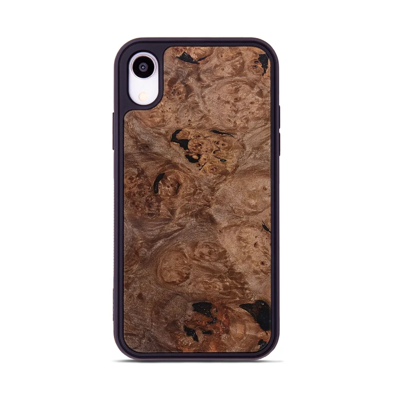 iPhone Xr Wood Phone Case - Emmy (Wood Burl, 829756)