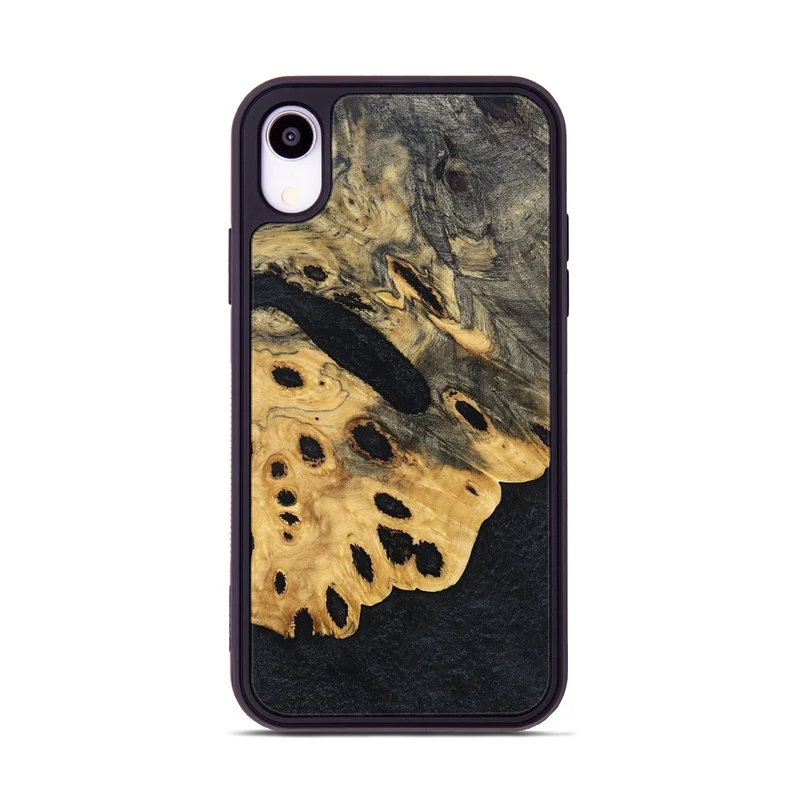 iPhone Xr Wood Phone Case - Hope (Wood Burl, 829754)