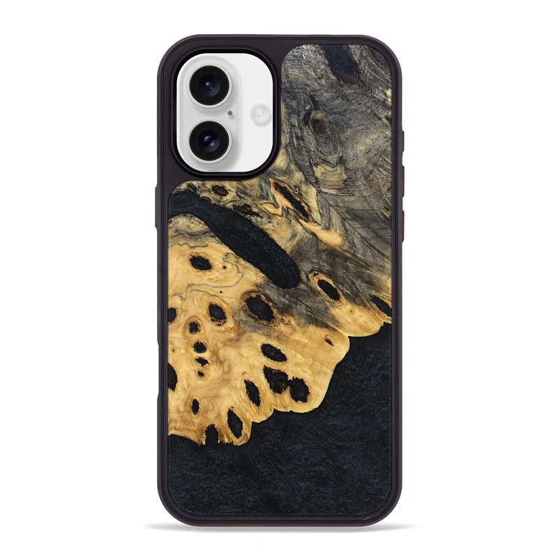 iPhone 16 Plus Wood Phone Case - Hope (Wood Burl, 829754)