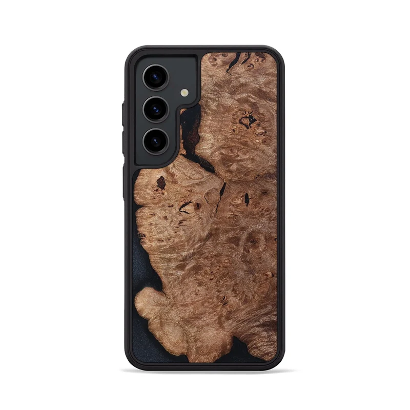 Galaxy S24 Wood Phone Case - Darwin (Wood Burl, 829746)