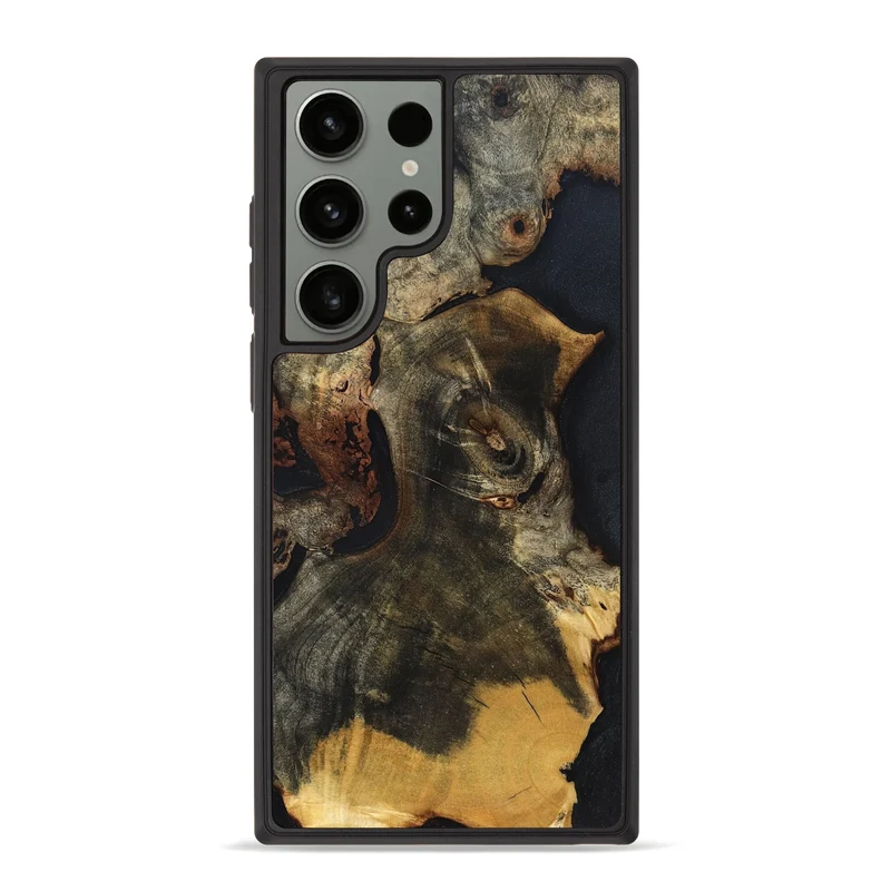 Galaxy S23 Ultra Wood Phone Case - Ismael (Wood Burl, 829745)