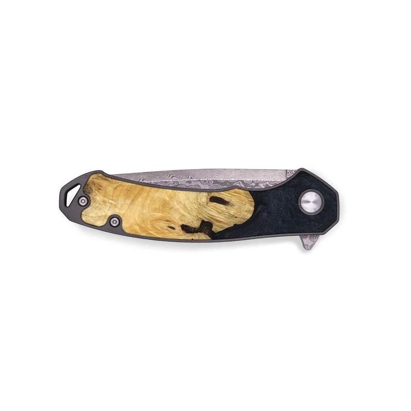 EDC Wood Pocket Knife - Arleen (Wood Burl, 829741)