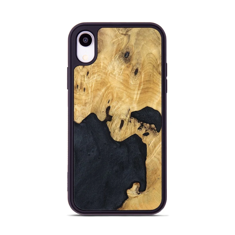 iPhone Xr Wood Phone Case - Arleen (Wood Burl, 829741)