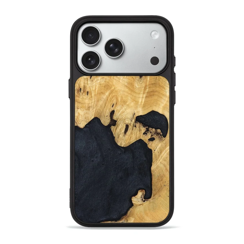 iPhone 18 Pro Max Wood Phone Case - Arleen (Wood Burl, 829741)
