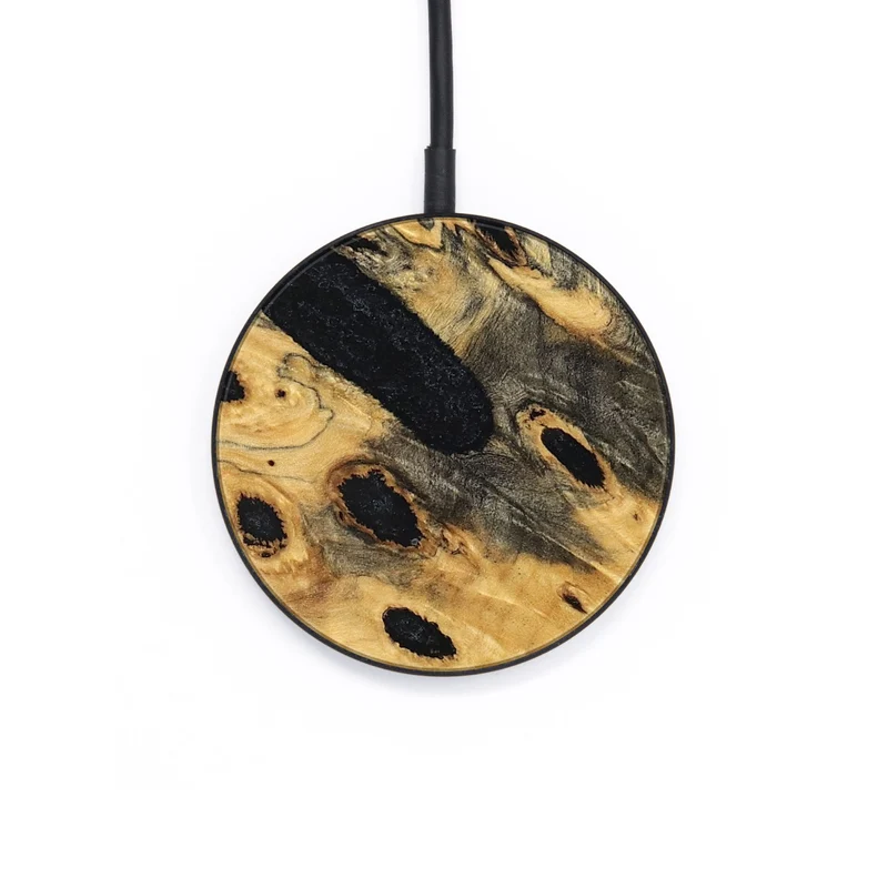 Circle Wood Wireless Charger - Hope (Wood Burl, 829754)