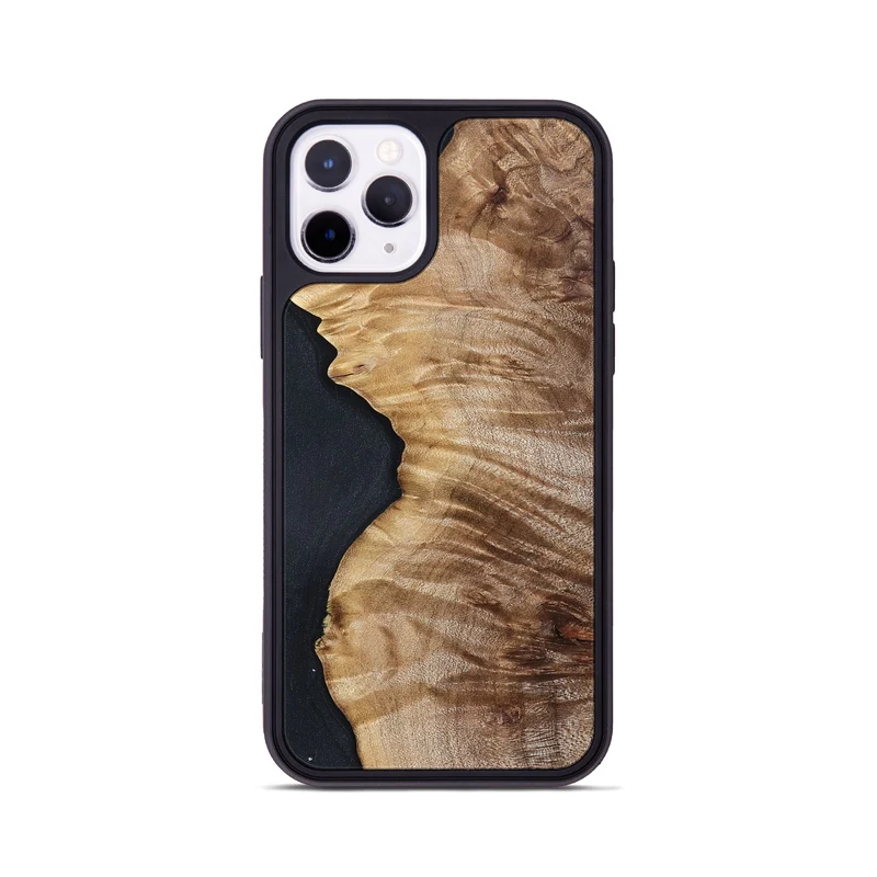 iPhone 11 Pro Wood Phone Case - Kortney (Wood Burl, 829778)