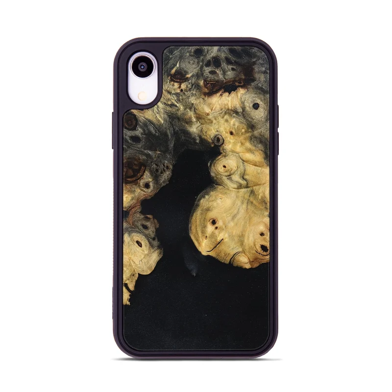 iPhone Xr Wood Phone Case - Vanesa (Wood Burl, 829767)