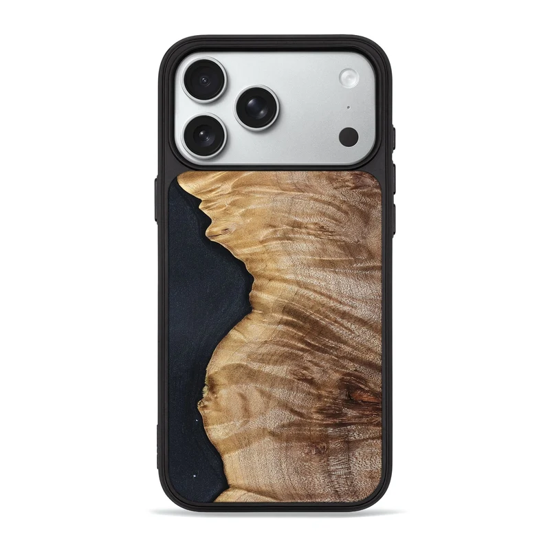iPhone 18 Pro Max Wood Phone Case - Kortney (Wood Burl, 829778)