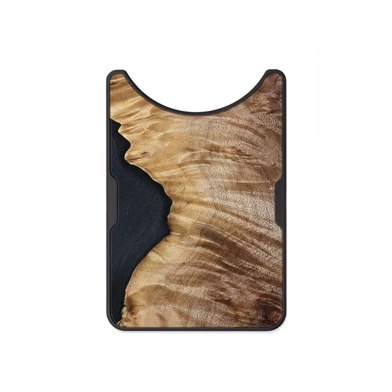 Alloy Wood Wallet - Kortney (Wood Burl, 829778)