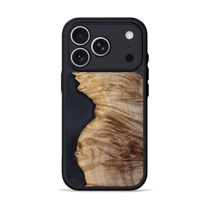 iPhone 17 Pro Wood Phone Case - Kortney (Wood Burl, 829778)