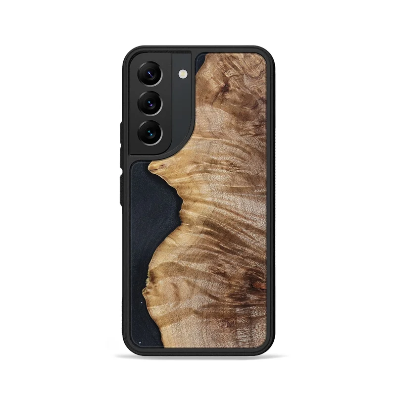 Galaxy S22 Wood Phone Case - Kortney (Wood Burl, 829778)