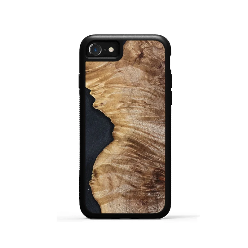 iPhone SE Wood Phone Case - Kortney (Wood Burl, 829778)