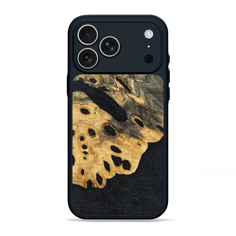 iPhone 17 Pro Max Wood Phone Case - Hope (Wood Burl, 829754)