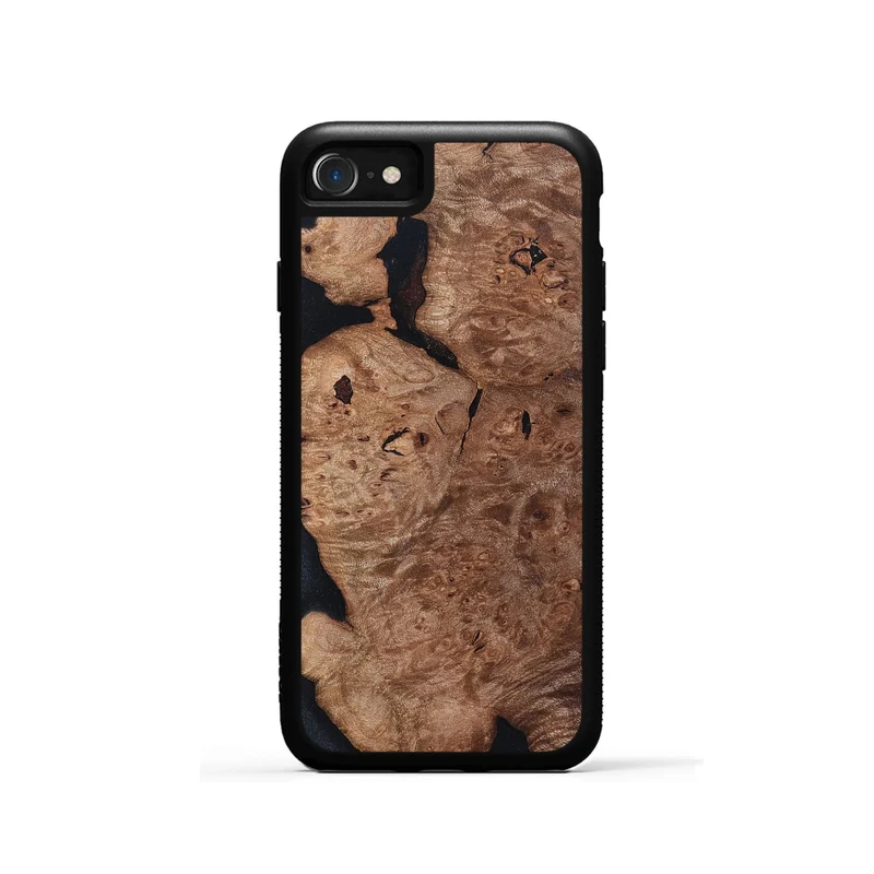 iPhone SE Wood Phone Case - Darwin (Wood Burl, 829746)