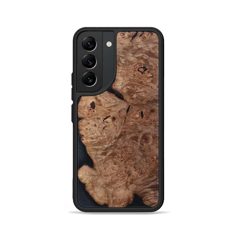 Galaxy S22 Wood Phone Case - Darwin (Wood Burl, 829746)