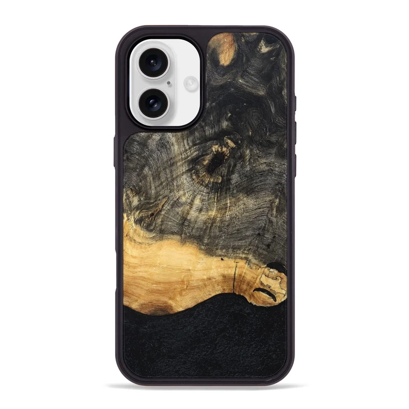 iPhone 16 Plus Wood Phone Case - Arnold (Wood Burl, 829747)