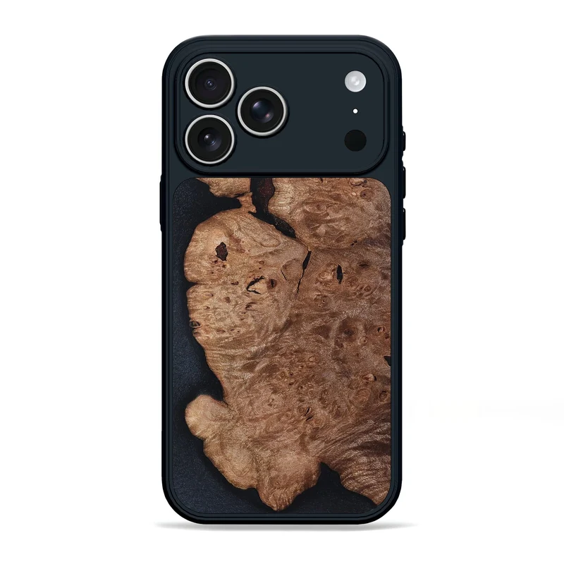 iPhone 17 Pro Max Wood Phone Case - Darwin (Wood Burl, 829746)