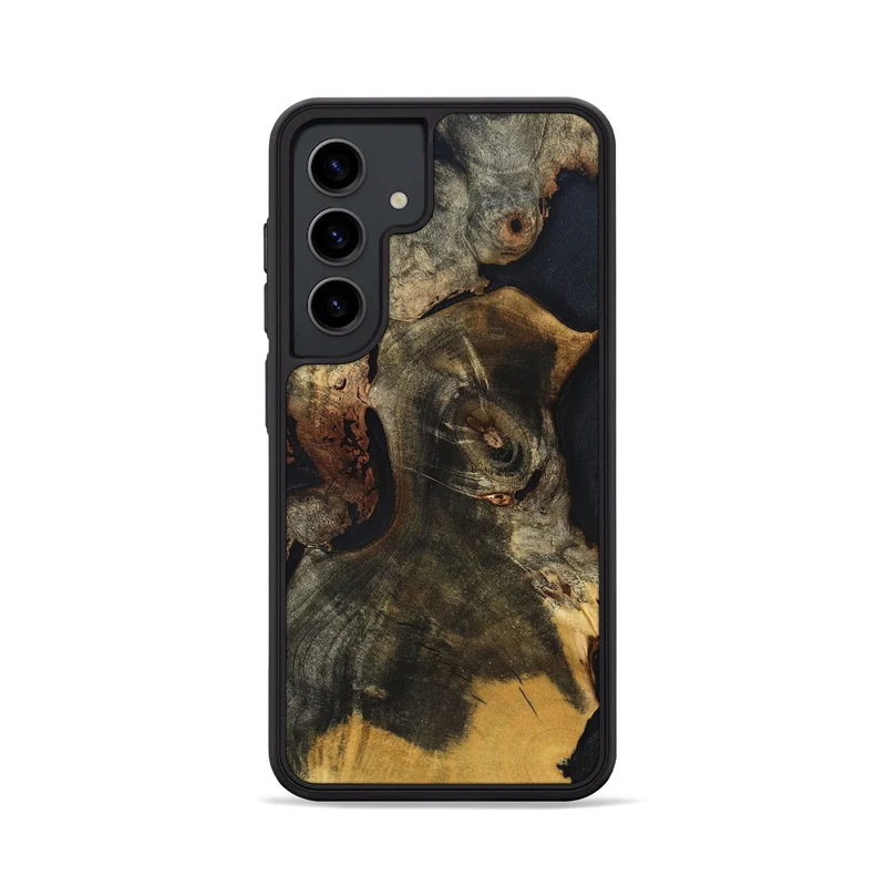 Galaxy S24 Wood Phone Case - Ismael (Wood Burl, 829745)