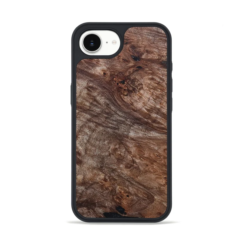 iPhone 16e Wood Phone Case - Breana (Wood Burl, 829749)