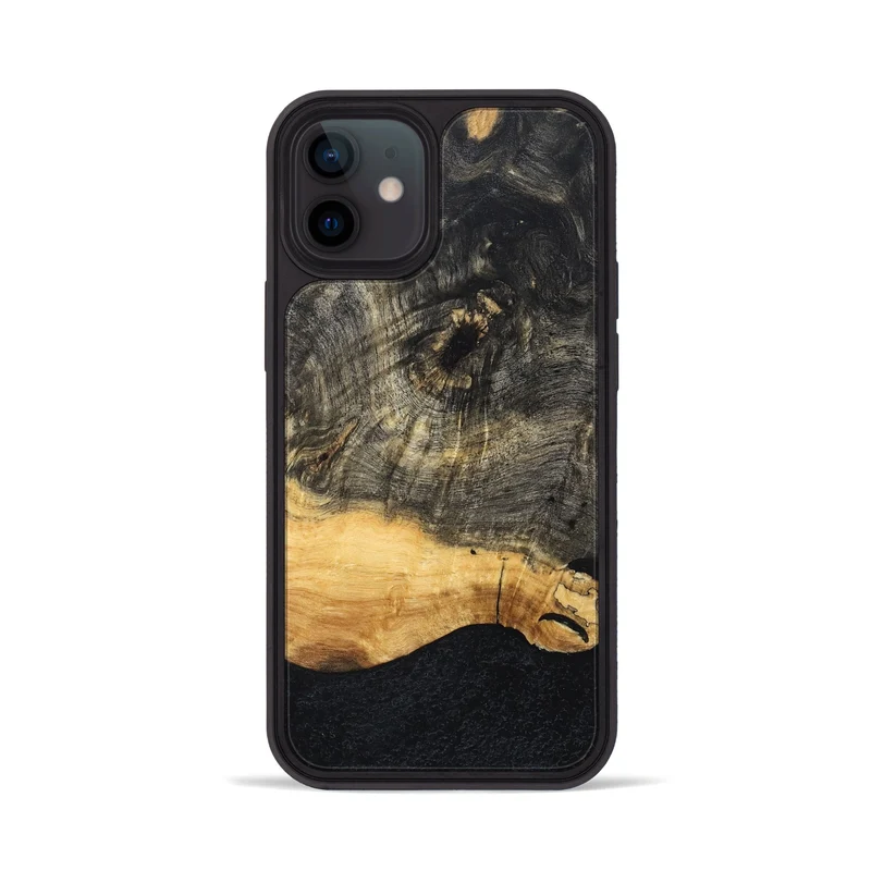 iPhone 12 Wood Phone Case - Arnold (Wood Burl, 829747)