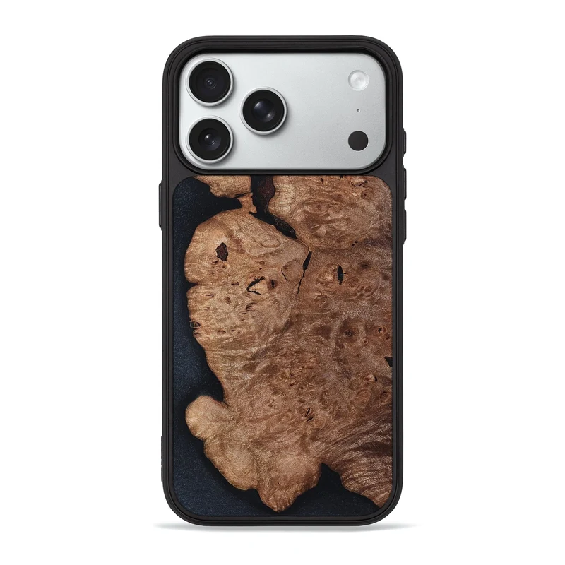 iPhone 18 Pro Max Wood Phone Case - Darwin (Wood Burl, 829746)